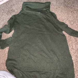 Green sweater